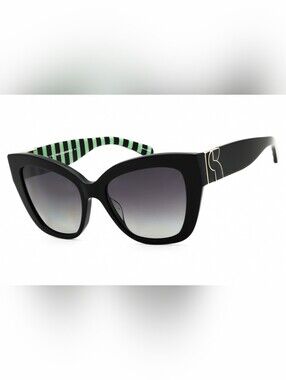 Kate Spade BEXLEY/G/S, BLACK/GREY SF PZ, Woman's Sunglasses, Size54X18X140